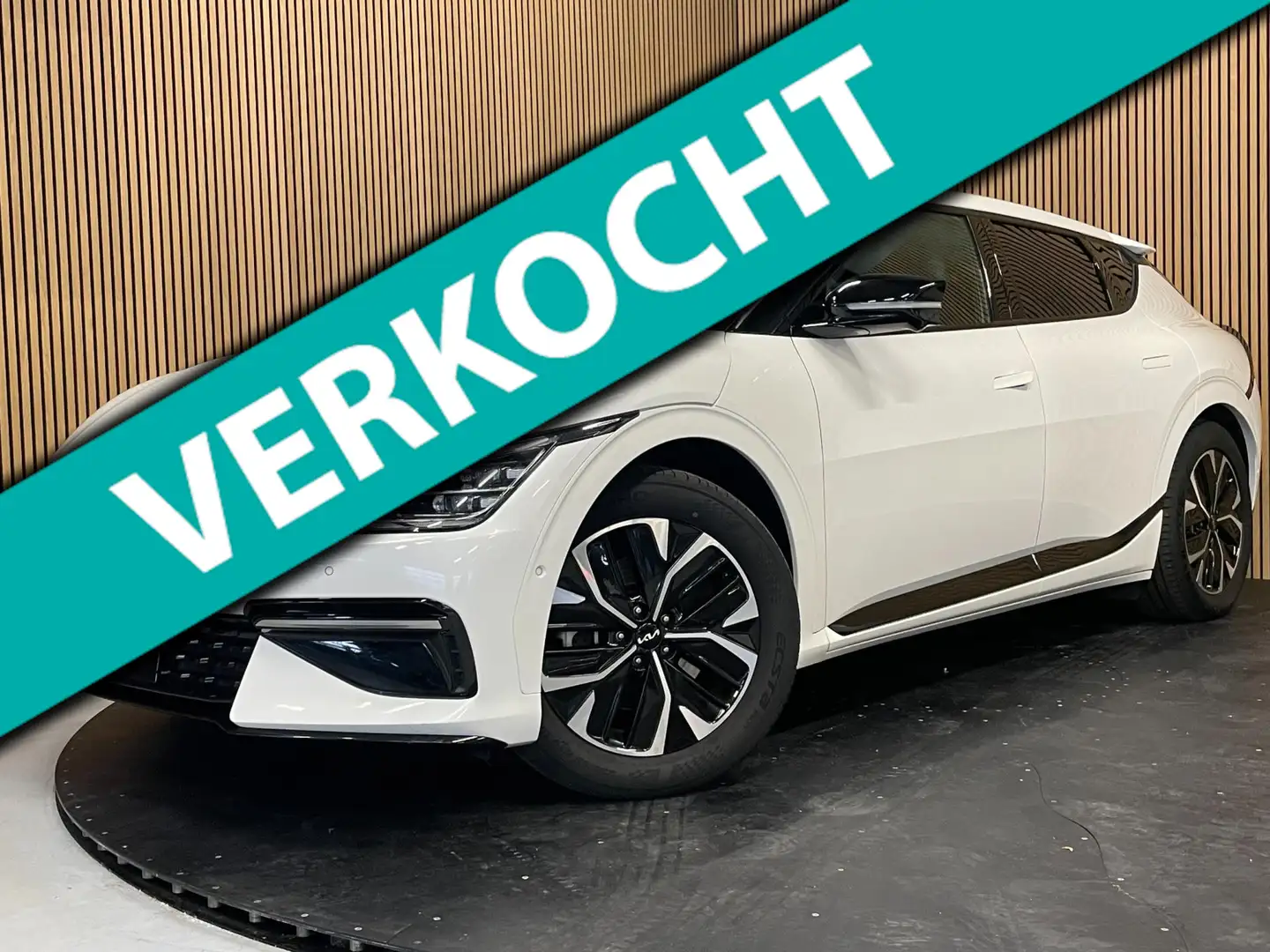 Kia EV6 GT-Line 77.4 kWh|92,7% SOH|FULL OPTION|PANO|AFN. T Blanc - 1