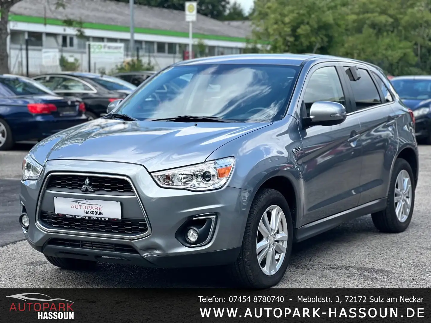 Mitsubishi ASX Edition 4WD TÜV 10/26 Garantie Tempo Multi FSE SHZ Grijs - 1