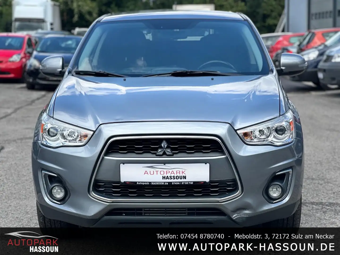 Mitsubishi ASX Edition 4WD TÜV 10/26 Garantie Tempo Multi FSE SHZ Grijs - 2