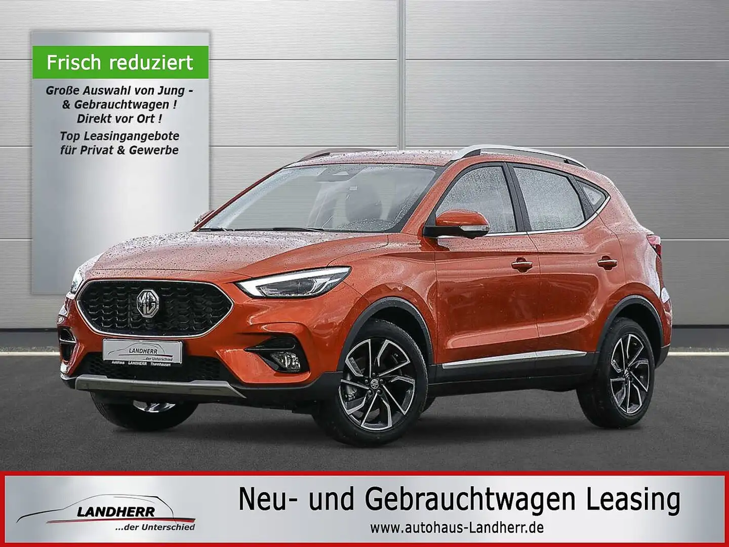 MG ZS 1.5 VTI-Tech Luxury  //AZ: 1.100€ / mtl: 188€ Oranje - 1