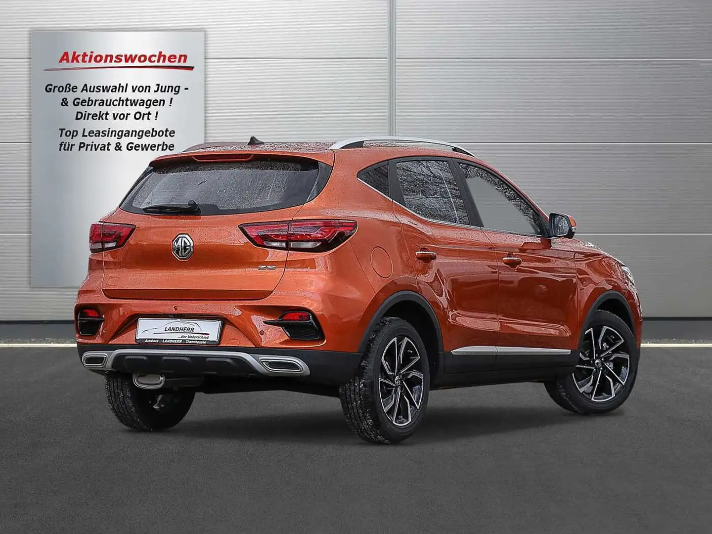 MG ZS 1.5 VTI-Tech Luxury  //AZ: 1.100€ / mtl: 188€ Oranje - 2