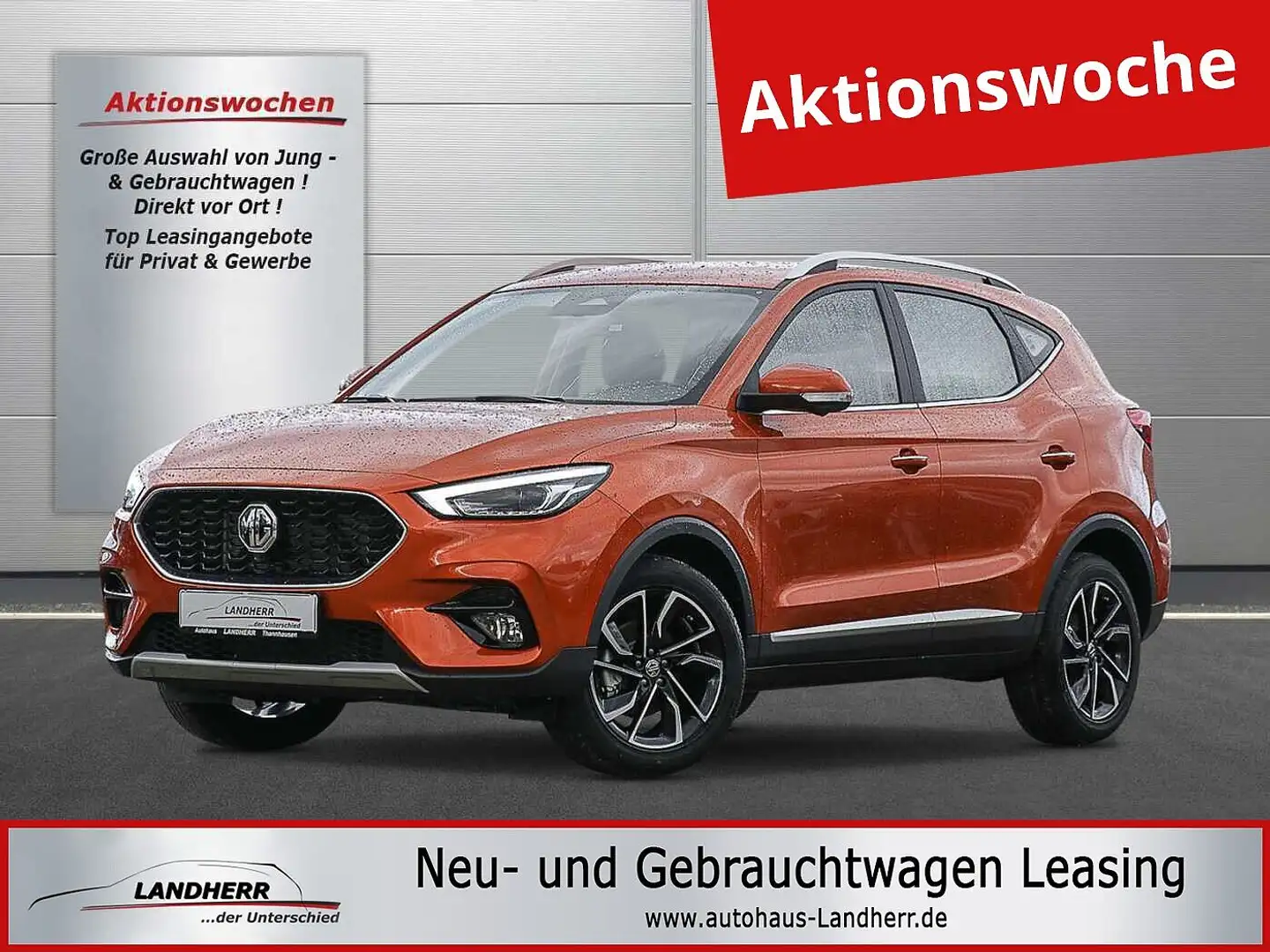 MG ZS 1.5 VTI-Tech Luxury  //AZ: 1.100€ / mtl: 188€ Orange - 1
