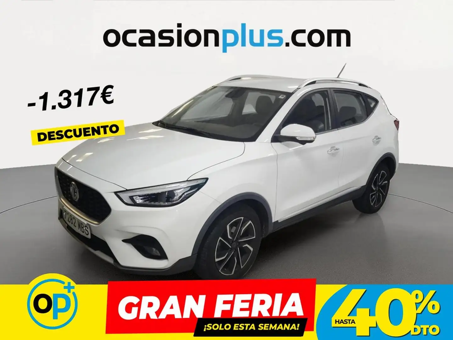 MG ZS 1.5 VTi-Tech Luxury 78kW Blanco - 1