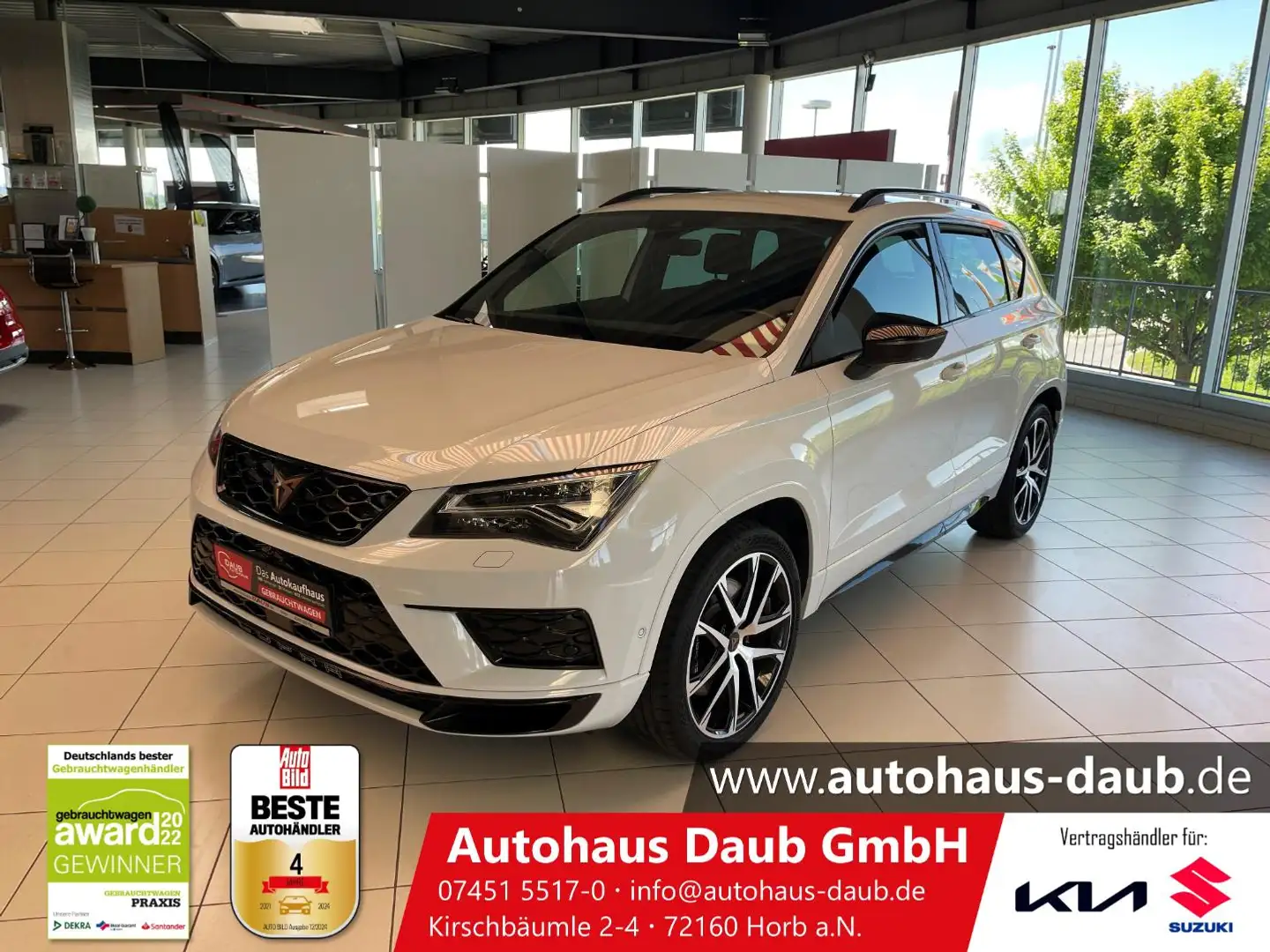 CUPRA Ateca Cupra 2.0 TSI Limited Edition 4Drive+Navi+ Blanc - 2