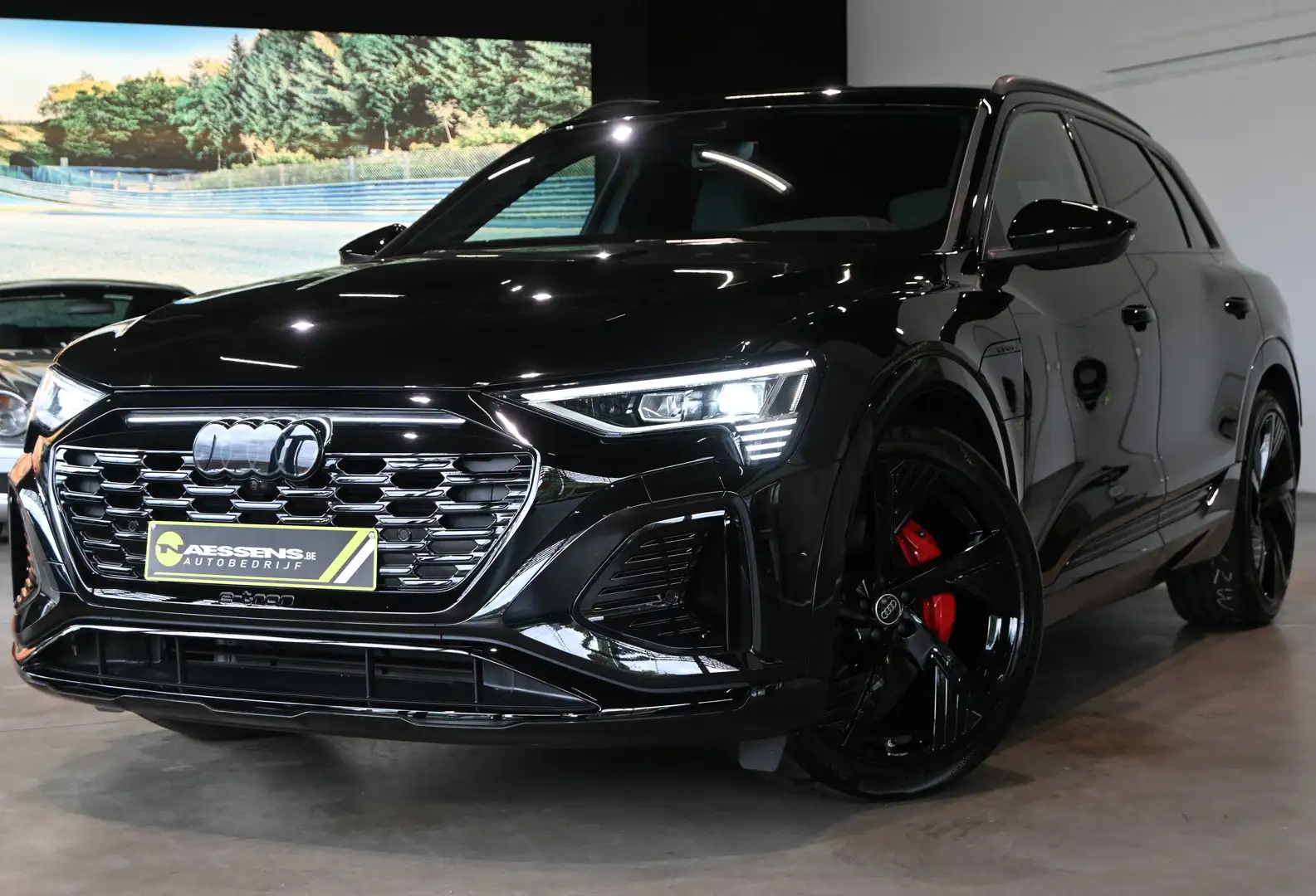 Audi Q8 e-tron 55 Quattro S-Line*LED/360°CAM/B&O/PANO/NAV/DAB* Negro - 1