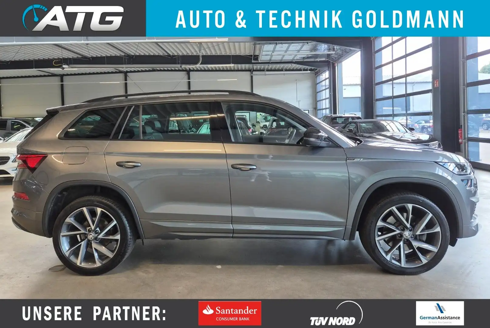 Skoda Kodiaq KODIAQ 2.0TDI SPORTLINE 4x4 NAV LED SHZ CAM PANO Gri - 1