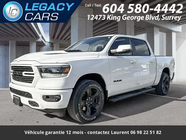 Dodge RAM Sport Toit Ouvrant Night 12P 5.7L 4x4 Tout compris hors homologation 4500e