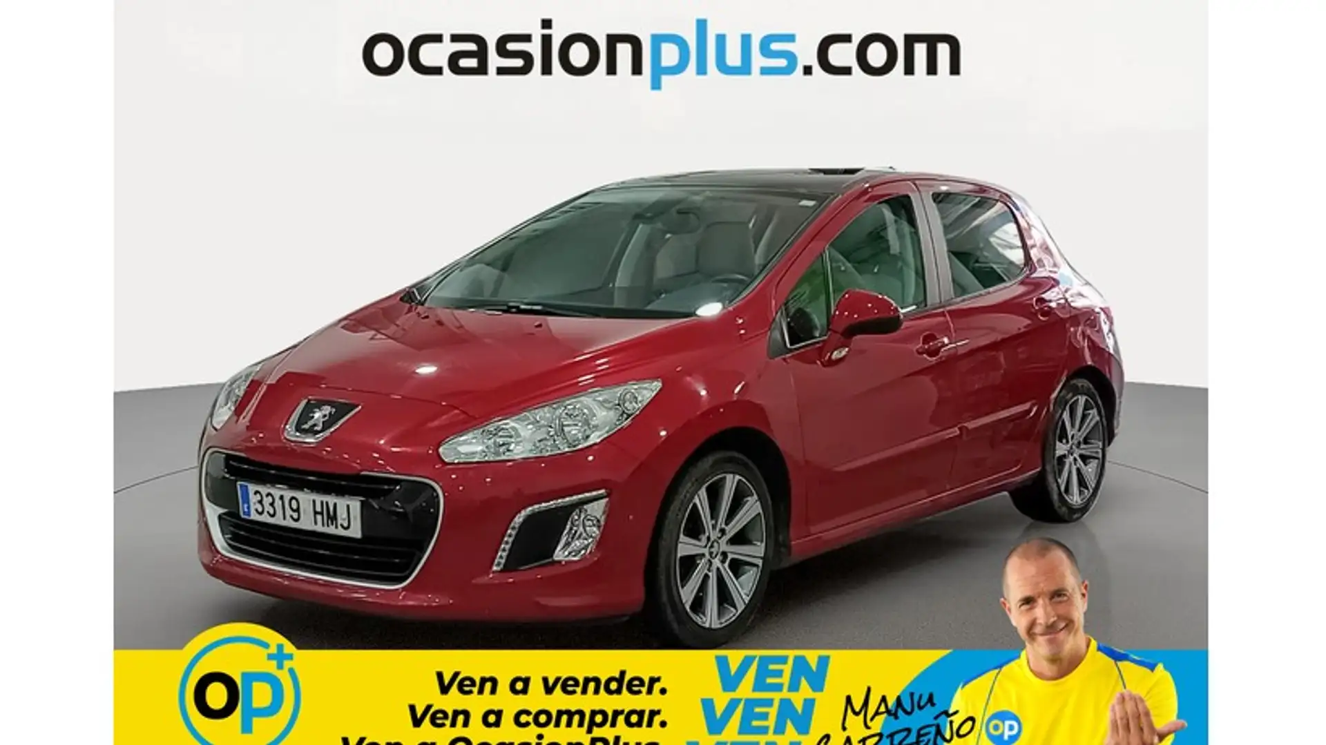 Peugeot 308 1.6 THP Allure Aut. Rojo - 1