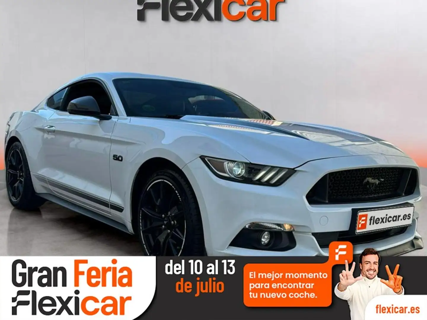 Ford Mustang 5.0 Ti-VCT V8 307kW  GT A.(Fast.) Blanco - 1