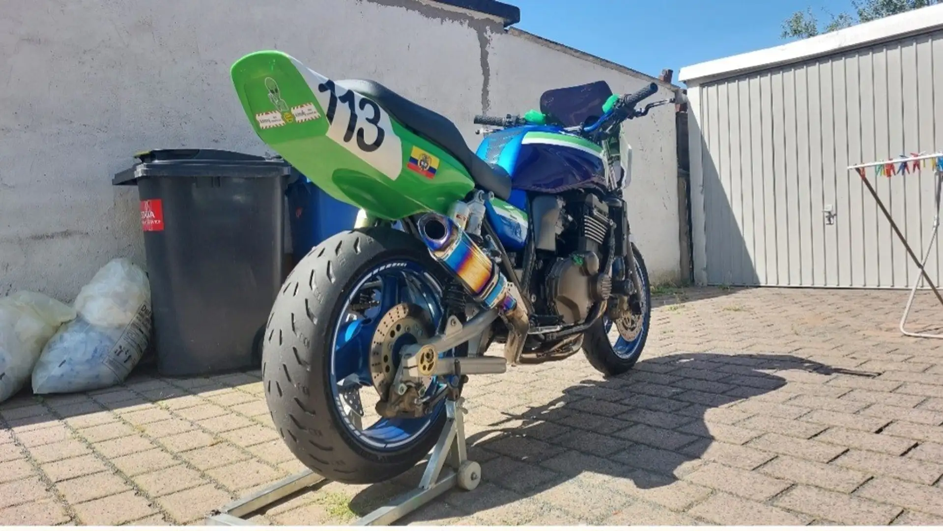 Kawasaki ZRX 1200 Niebieski - 1