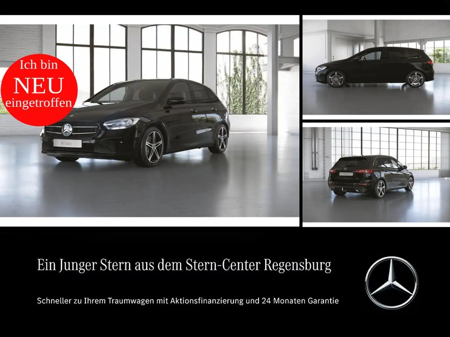 Mercedes-Benz B 250 e MBUX Progressive AHK Cam Night Distr Noir - 1