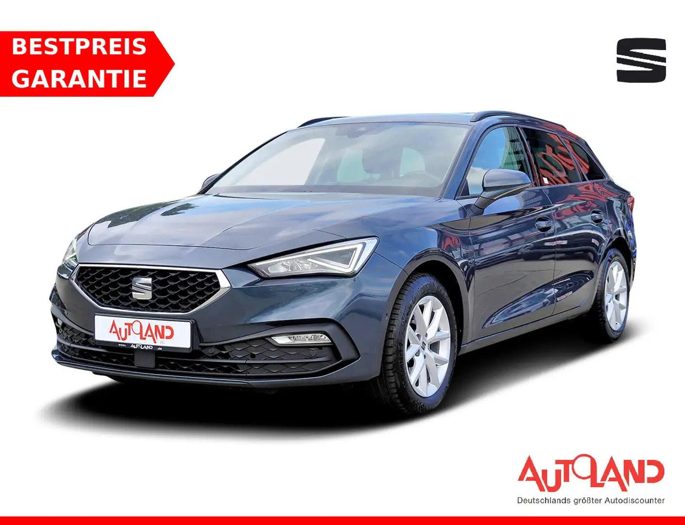 SEAT Leon Sportstourer 2.0 TDI Style DSG LED Panorama Grau - 1