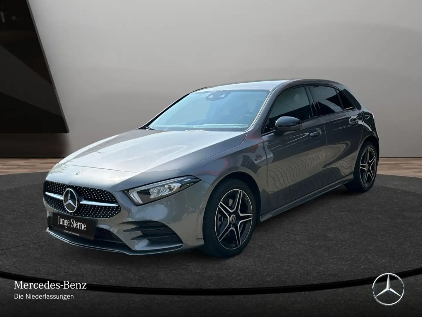 Mercedes-Benz C 300 A 250 e AMG+NIGHT+LED+KAMERA+8G Gris - 2