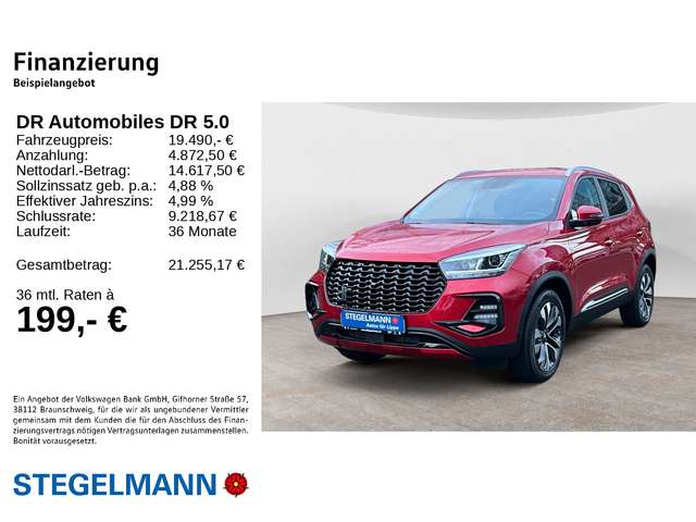 DR Automobiles DR5.0 SUV - viel Ausstattung, wenig Preis