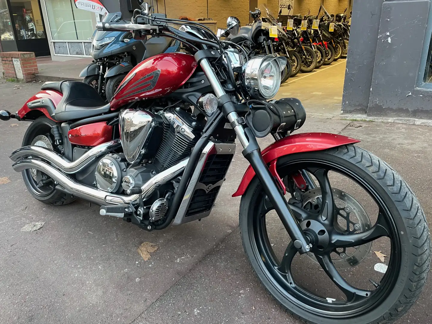 Yamaha XVS 1300 Rot - 2