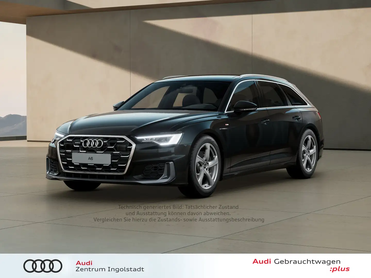 Audi A6 Avant 45 TDI qu S line MATRIX Pano ACC Kamera Noir - 1
