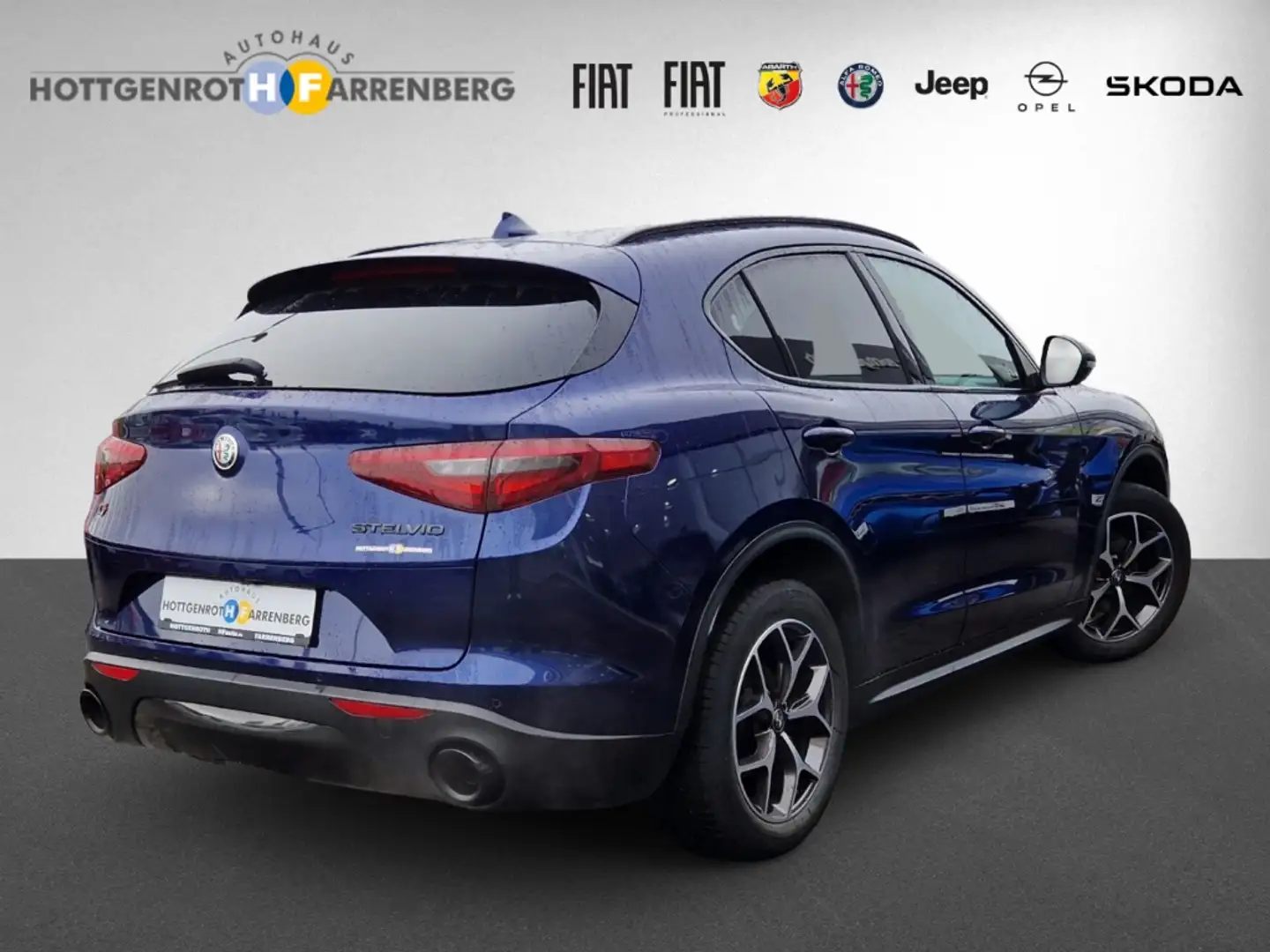 Alfa Romeo Stelvio Q4 JTDM B-Tech 2.2 Diesel 16V BI-Xenon Blau - 2
