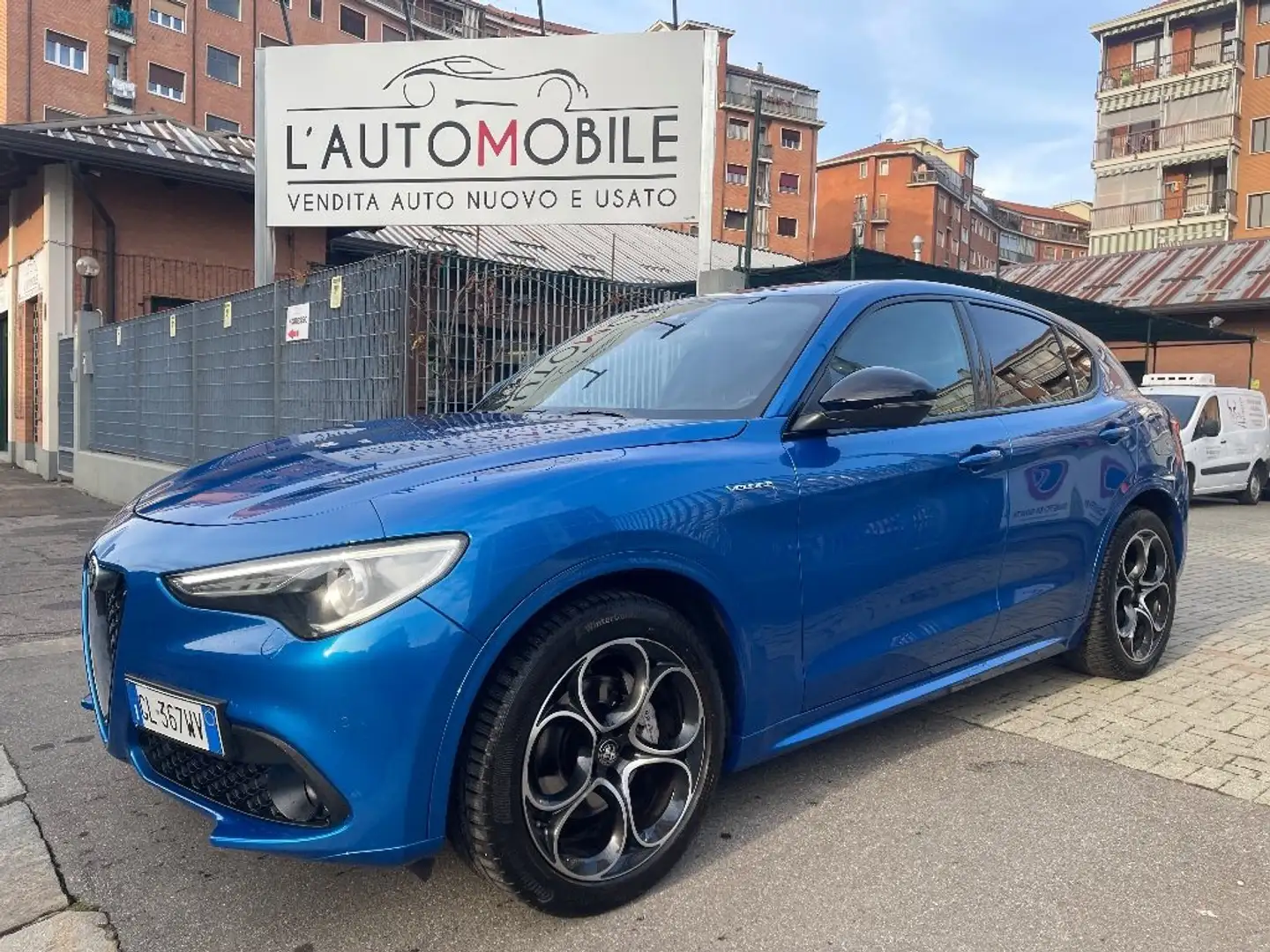 Alfa Romeo Stelvio 2.2 Turbodiesel 210 CV AT8 Q4 Veloce Blu/Azzurro - 2