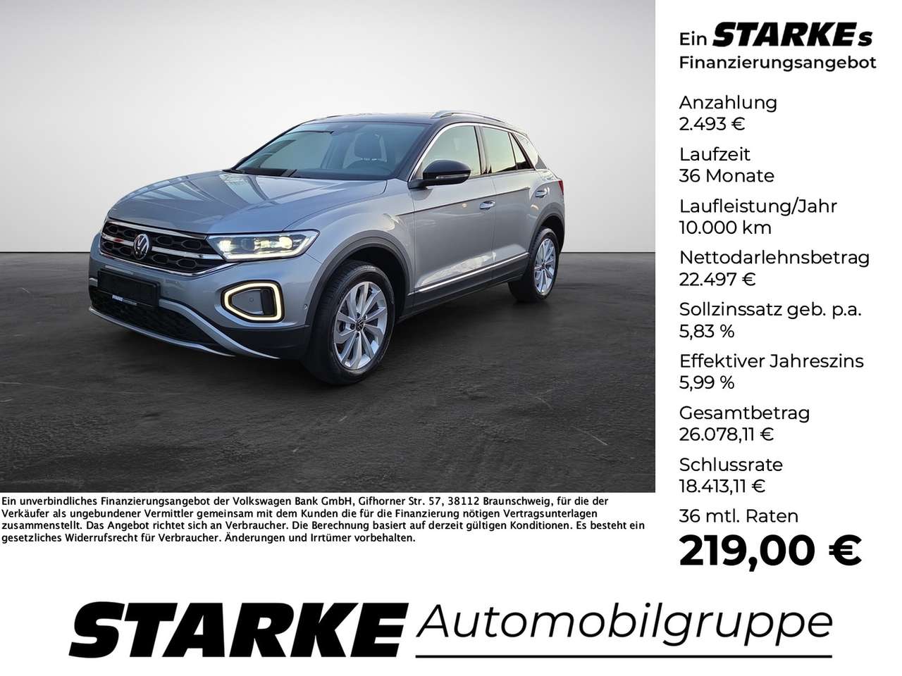 Volkswagen T-Roc 2025 — 1.5 TSI DSG Style LED Light Assist Digital Cock...