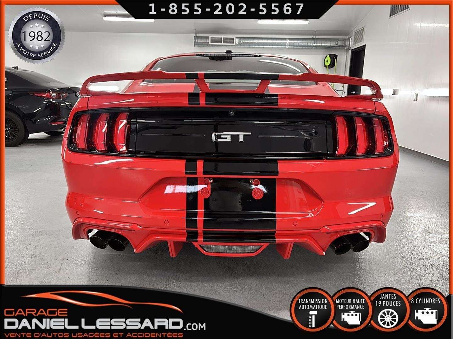 2019 Ford Mustang GT 5.0 LITRES, AUTOMATIQUE, MAG 19P, CAMERA, AILER — снимка 1