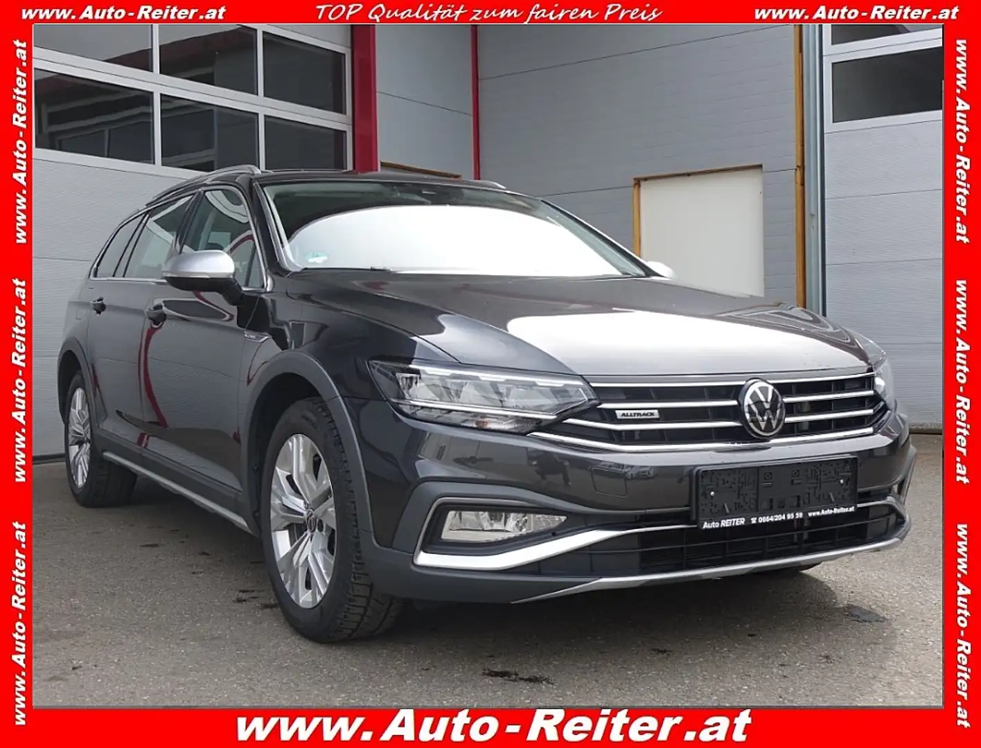Volkswagen Passat Alltrack 2,0 TDI SCR 4Motion DSG *TEILLEDER, LED, NAVI, ... Gris - 1
