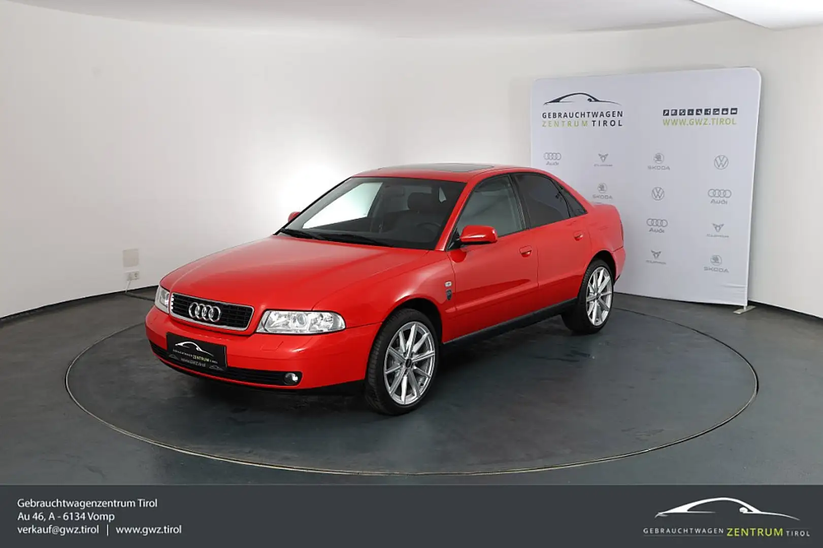 Audi A4 B5 1,8 Aut. Xenon ACHTUNG SAMMLER!!! Rot - 1
