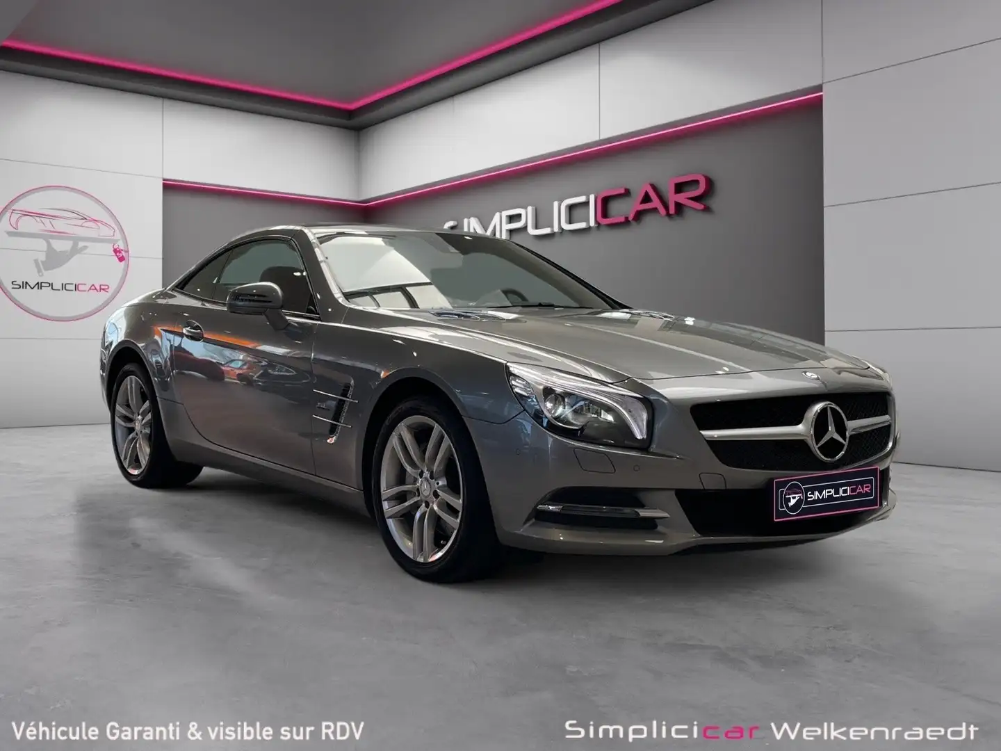 Mercedes-Benz SL 350 DESIGNO EDITION/ SIÈGES CHAUFF/ CHAUFFE NUQUE Gris - 1