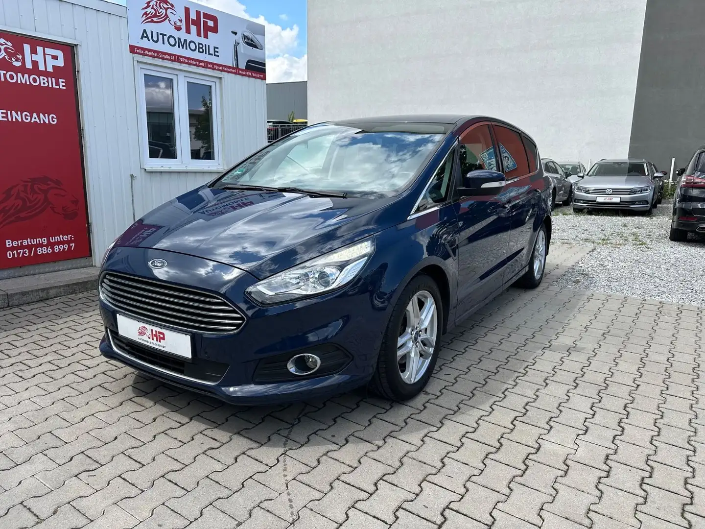 Ford S-Max S-MAX 2.0 ECOB Titanium AWD/1.Hand/AHK/Kamera Bleu - 1