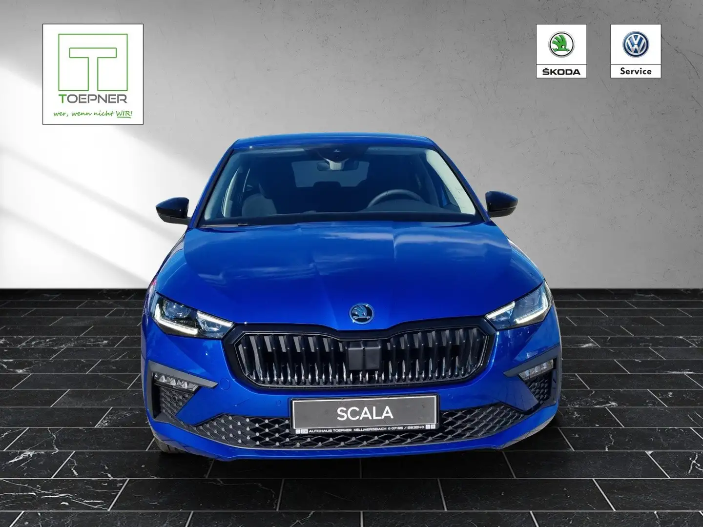 Skoda Scala Tour 1,0 TSI 85KW/115PS AHK Fahrassi+ Blau - 1