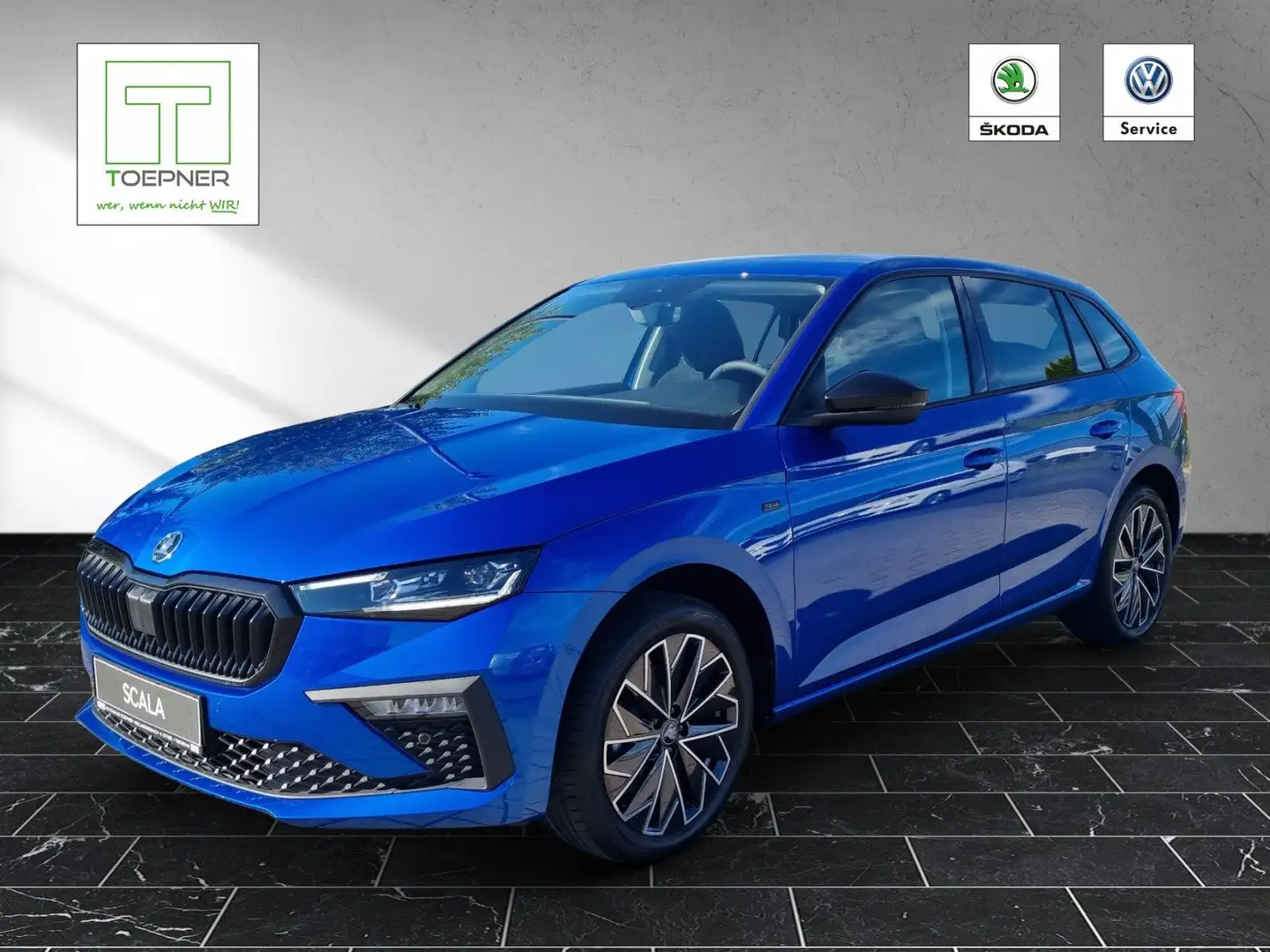 Skoda Scala Tour 1,0 TSI 85KW/115PS AHK Fahrassi+ Blau - 2