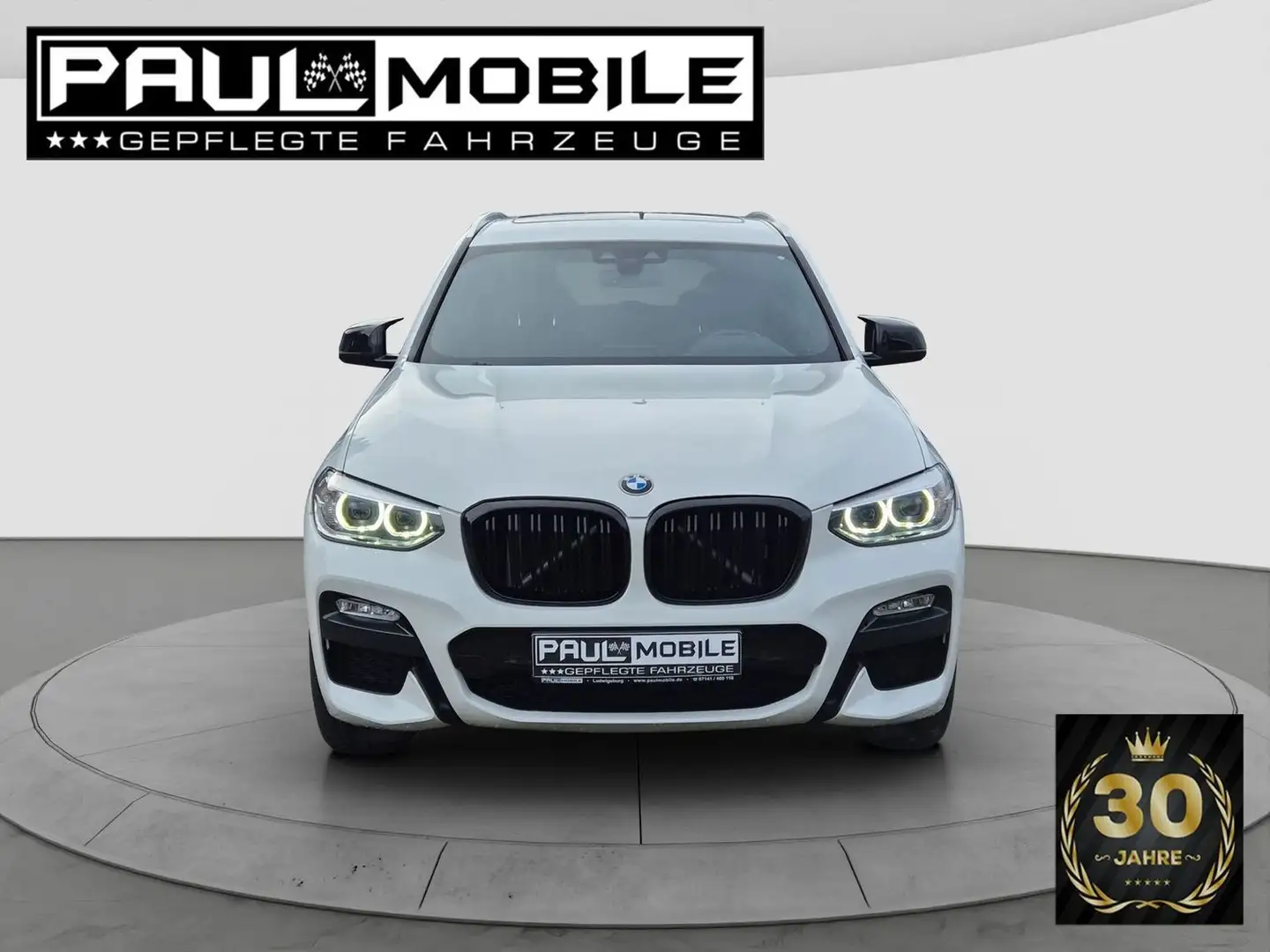 BMW X3 20dxDrive M Sport Paket Navi LED HuD Panorama Weiß - 2