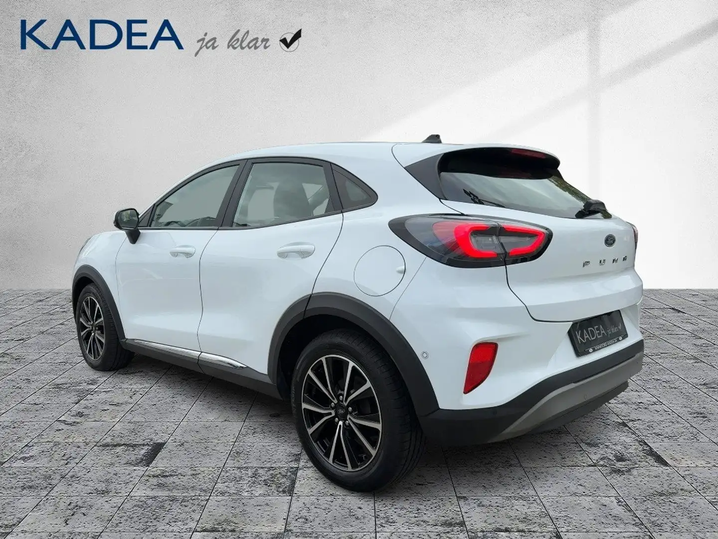Ford Puma 1.0 EcoBoost Titanium ACC+LED+NAV+SHZ+KAMERA Weiß - 2