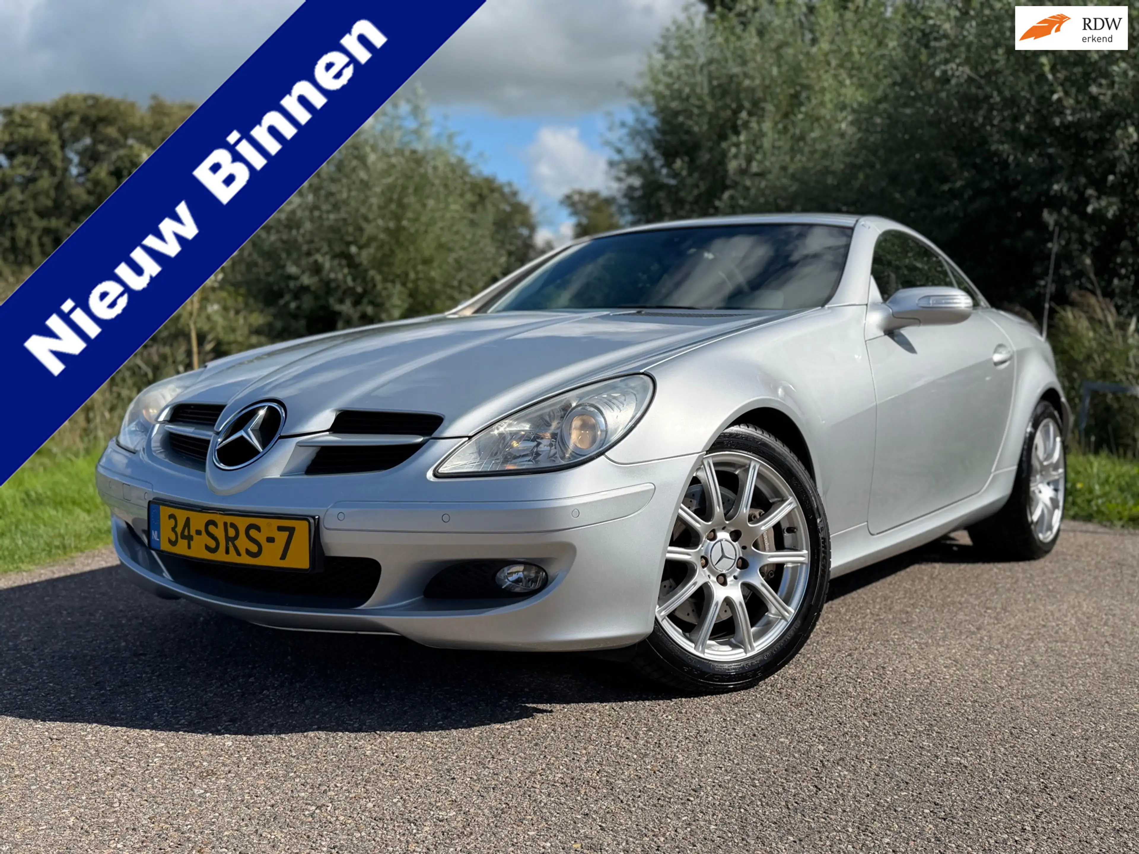 Mercedes-Benz SLK 350 Cabrio Hardtop / 2de Eigenaar / Ledere Stoelen Ver