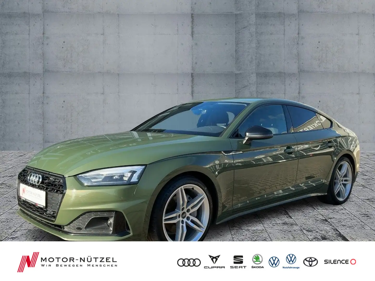 Audi A5 40 TDI S-TR. ADVANCED NAVI+AHK+B&O Vert - 1