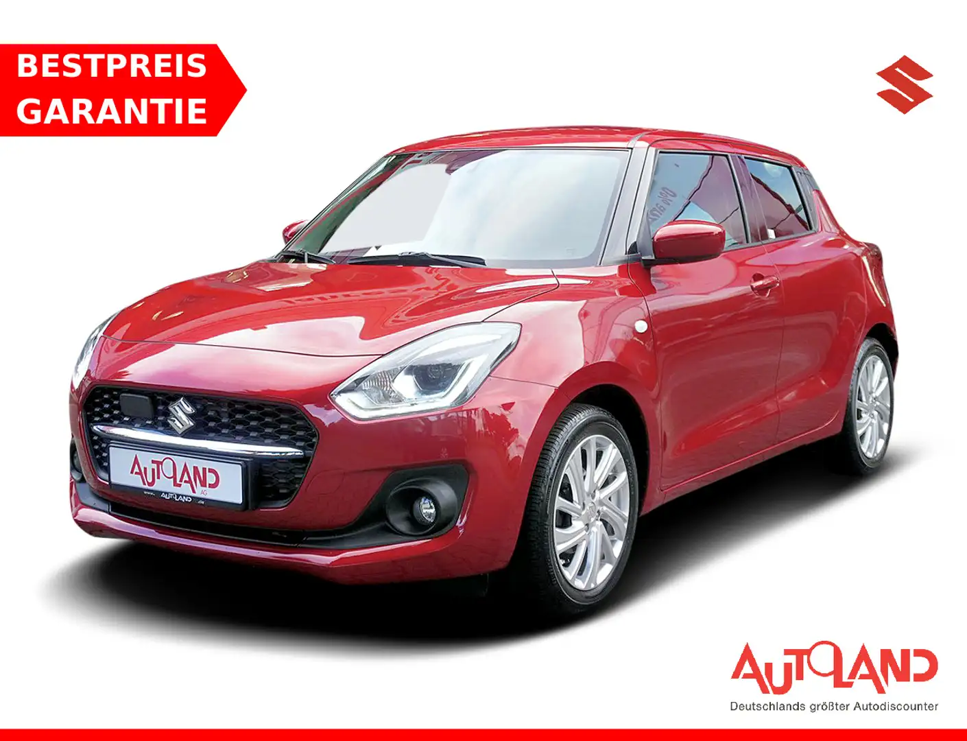 Suzuki Swift 1.2 M-Hybrid Comfort LED ACC Kamera AHK Rouge - 1