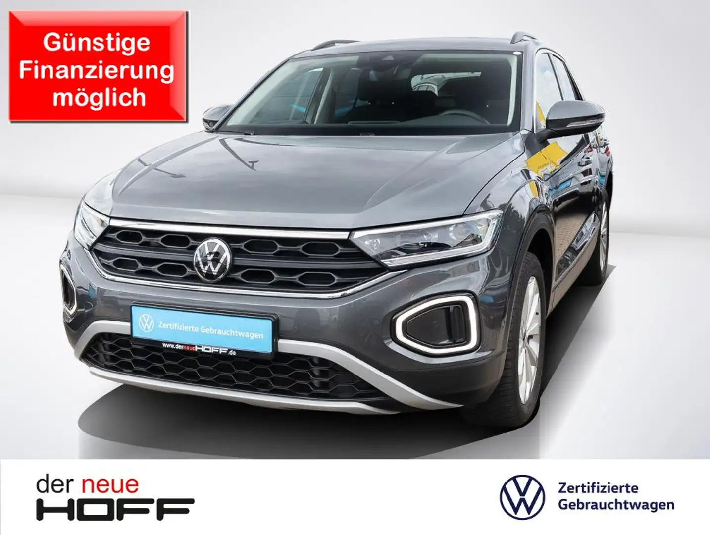 Volkswagen T-Roc 1.5 TSI Life Kamera Navi LED Gri - 1