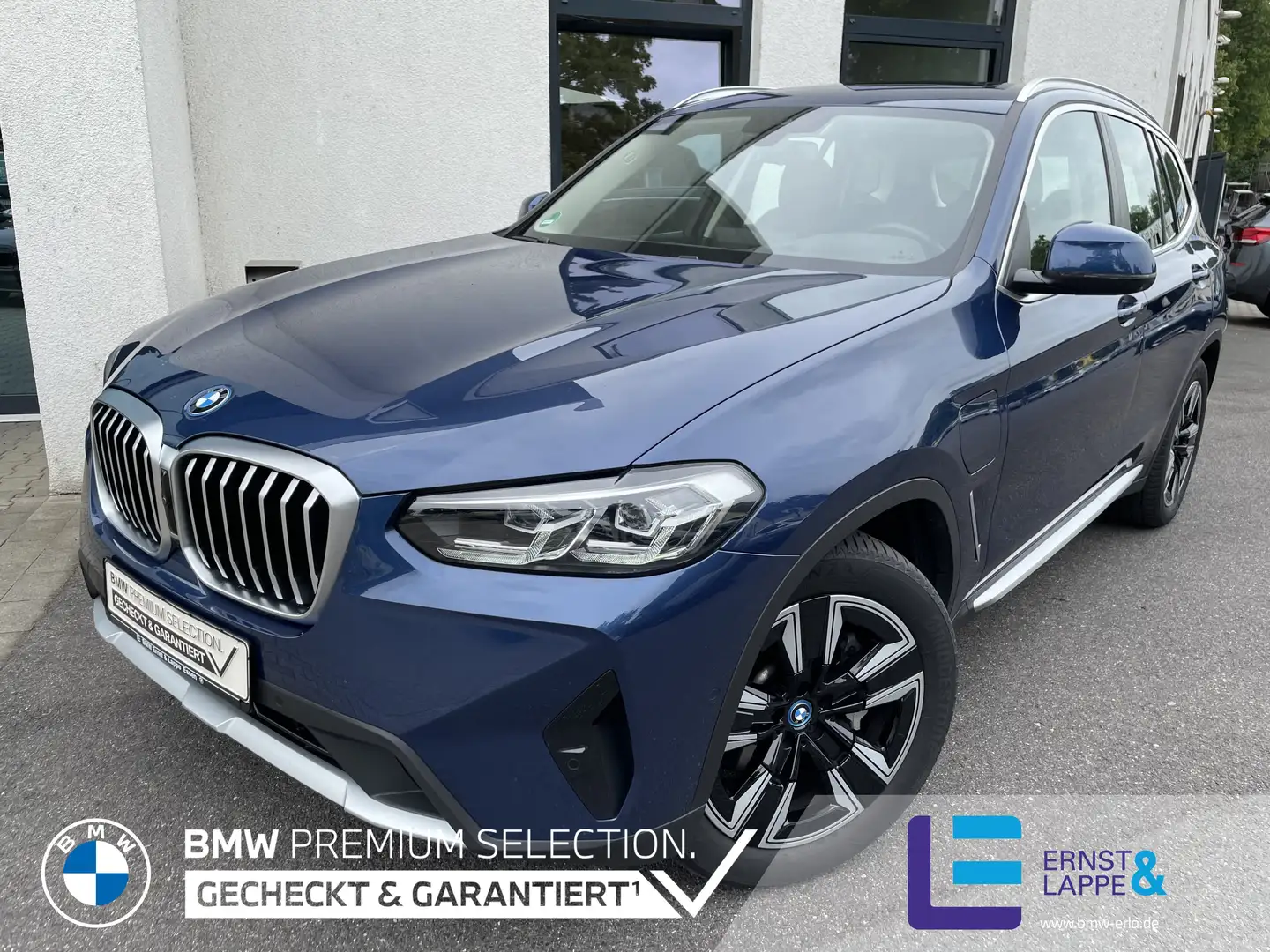 BMW X3 xDrive30e || AHK Pano el.Sitze adapt.LED 360° Blu/Azzurro - 1