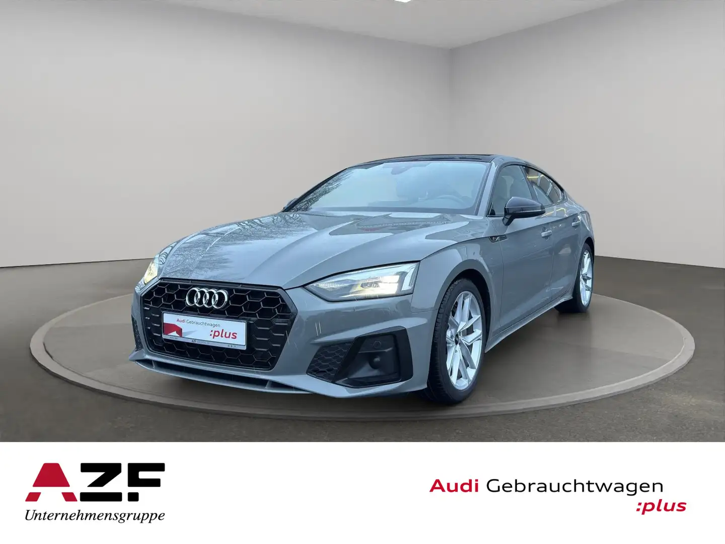 Audi A5 40 TDI S-tronic S line AHK+NAVI+LED Grau - 1