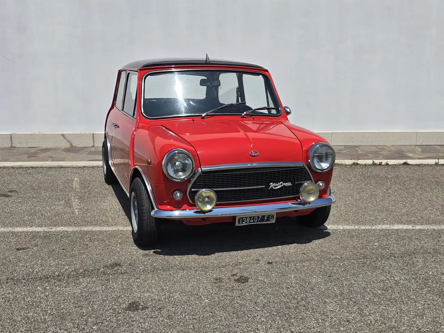 Innocenti Mini 1300 Cooper Pre-Export ASI Targa Oro Red - 2