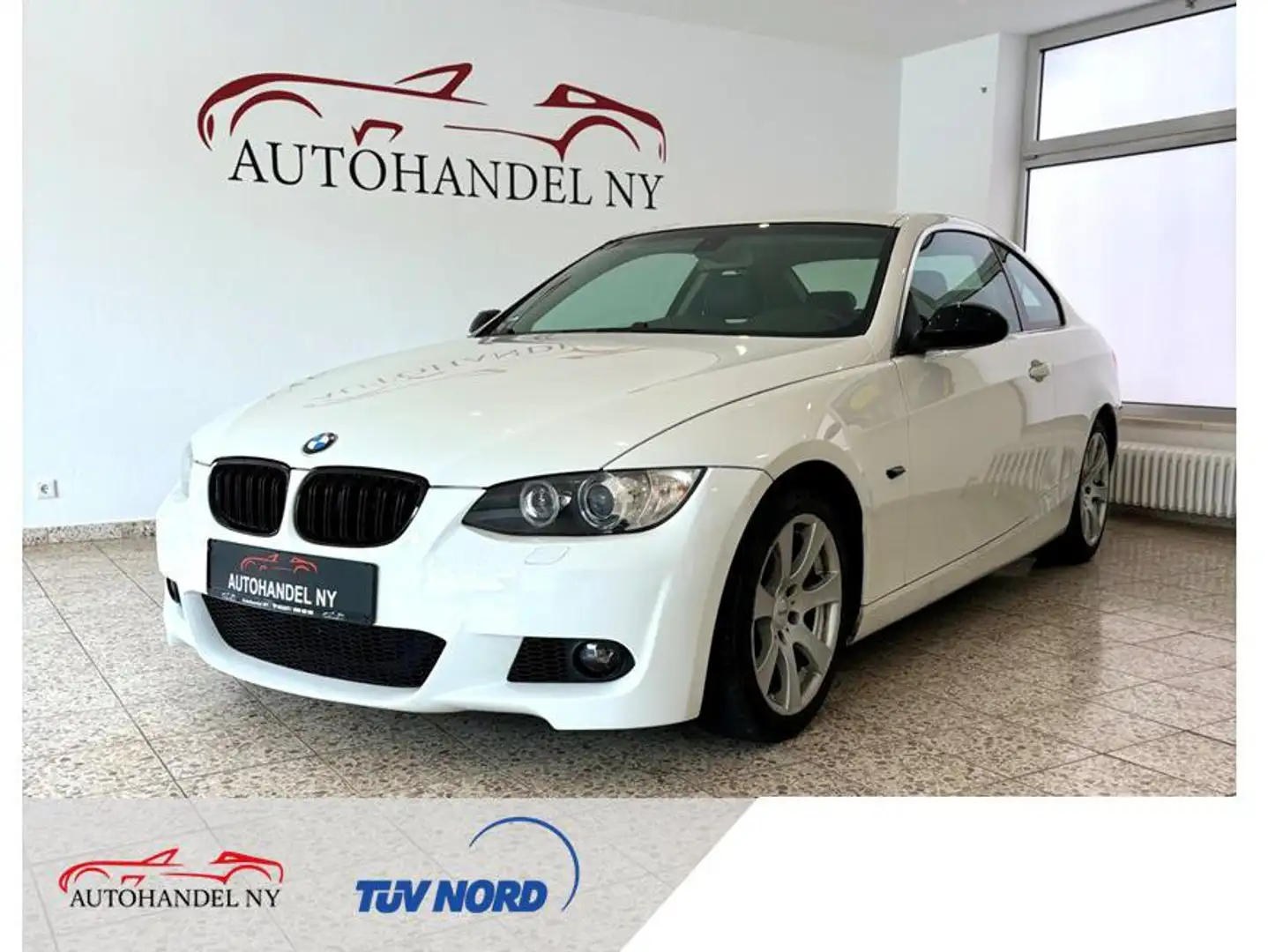 BMW 330 BMW E92 330i, M-Optik, Autom, Xenon, Leder, Navi Blanc - 2
