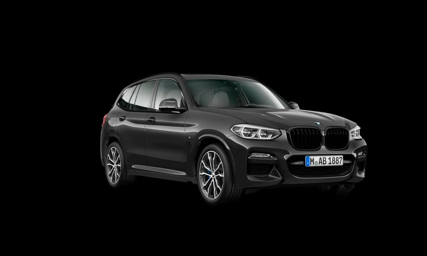 BMW X3 xDrive30d M Sport PANO HUD 360° AHK 20" Grau - 1