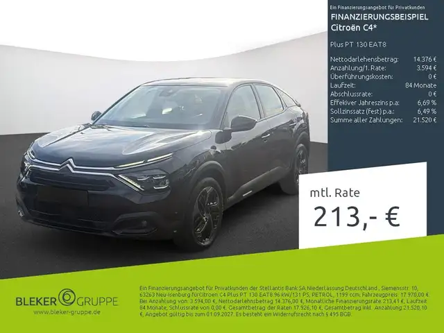2024 Citroen C4 in Black for sale