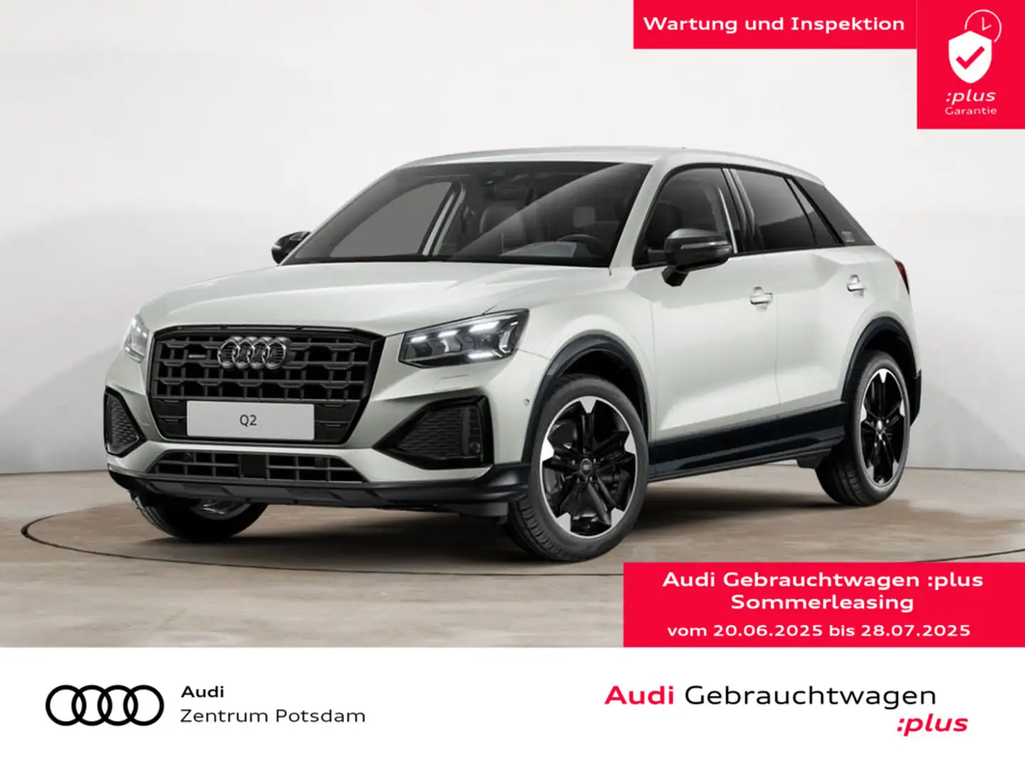 Audi Q2 Advanced advanced 40 TFSI quattro 140190 kWPS S tr Zilver - 1