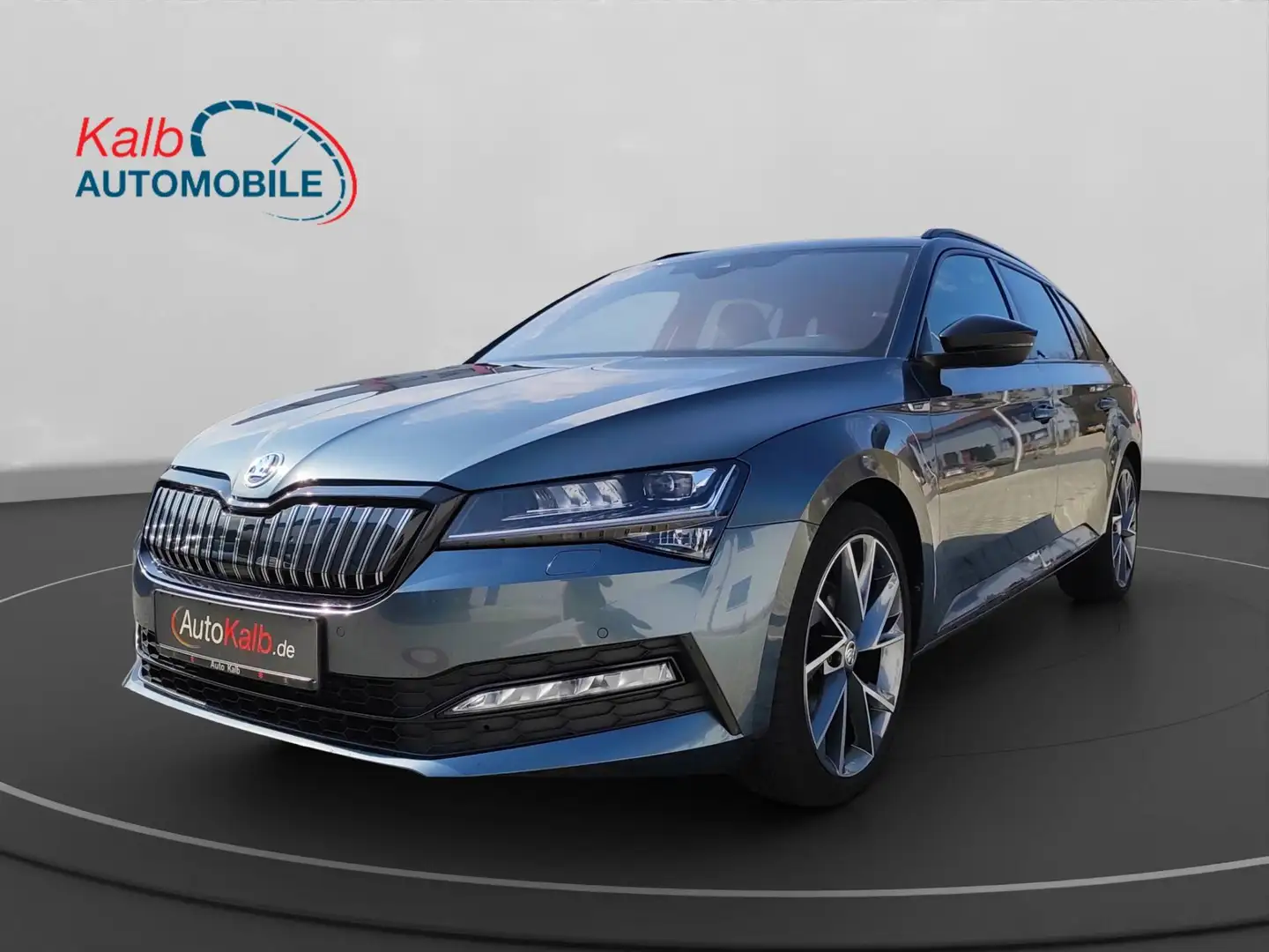 Skoda Superb SUPERB COMBI 1,4 TSI iV SPORTLINE+NAVI+PANO+RFK+SH Grijs - 1