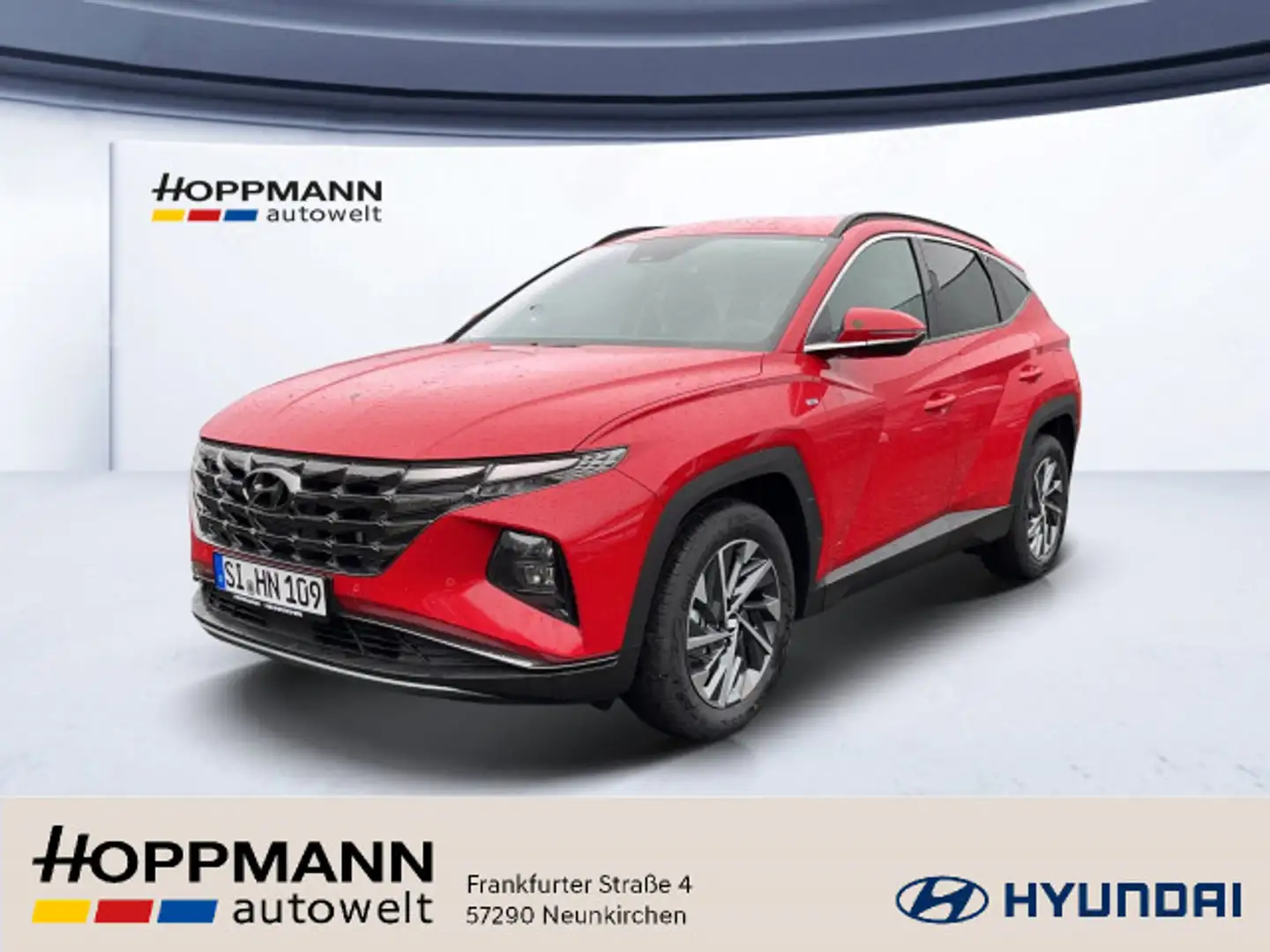 Hyundai TUCSON TUCSON 1.6 GDI Turbo 150PS,(+48V) 7-DCT TREND Rot - 1
