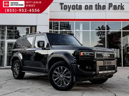 Black 2025 Toyota Land Cruiser SUV / Crossover Four-Wheel Drive 8-Speed Automatic