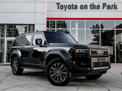 Black 2025 Toyota Land Cruiser SUV / Crossover Four-Wheel Drive 8-Speed Automatic