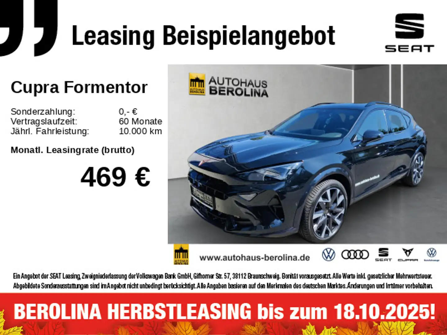 CUPRA Formentor 1.5 e-Hybrid VZ DSG *SENNHEISER*R-CAM* Zwart - 1