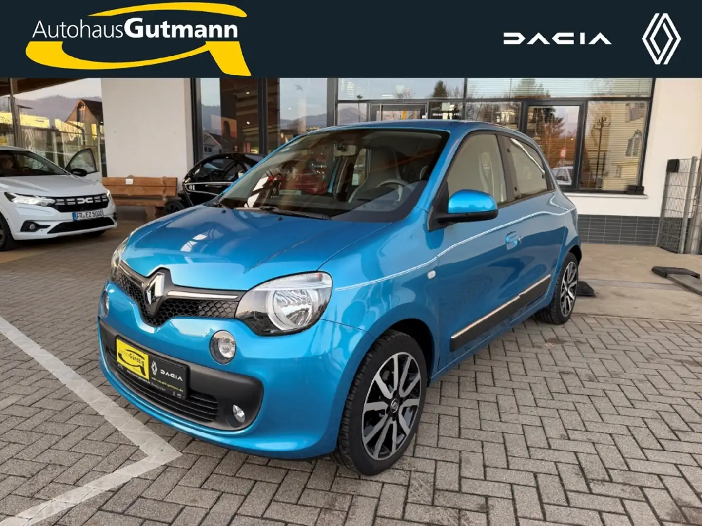 Renault Twingo Intens TCE 90 EDC WKR SHZ Spurwechselassistent Tem Blau - 1