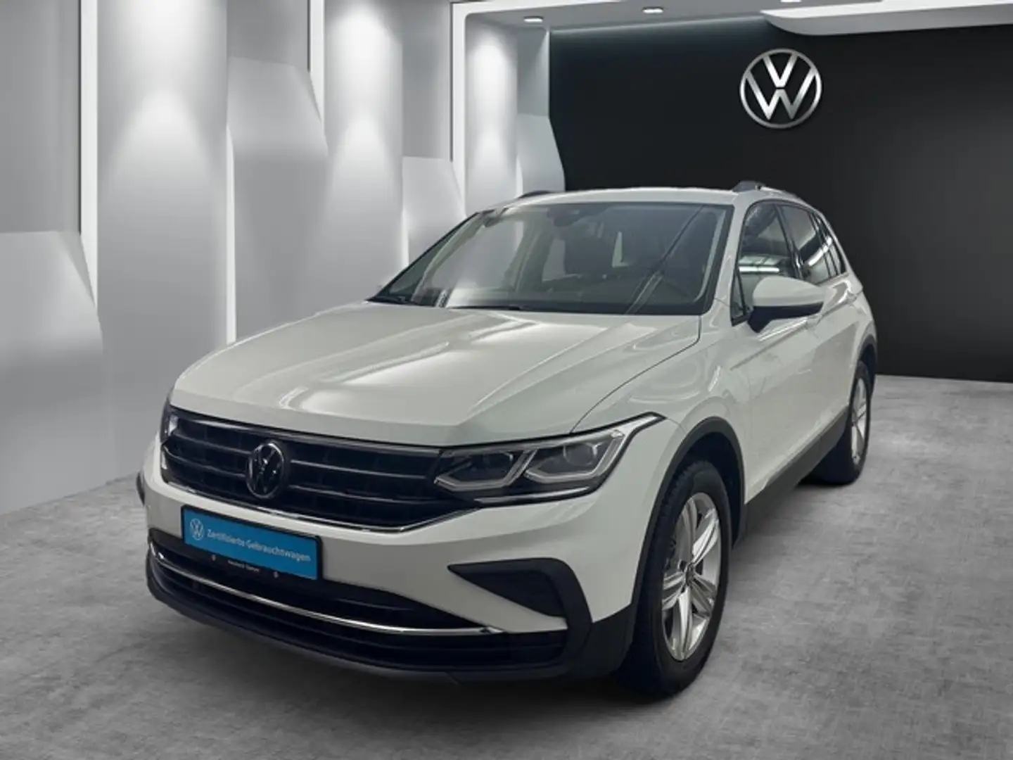 Volkswagen Tiguan 2.0TDI DSG 4M AHK MATRIX ACC LED NAVI Weiß - 1